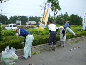 毎年恒例！草刈ボランティア！