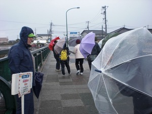 大雨＆強風でのゆら由良ウォーク！